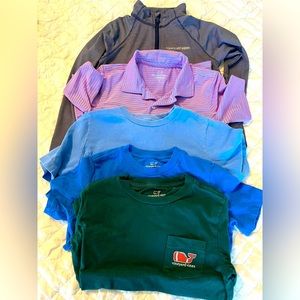 Boys lot of size 6 Vineyard Vines.